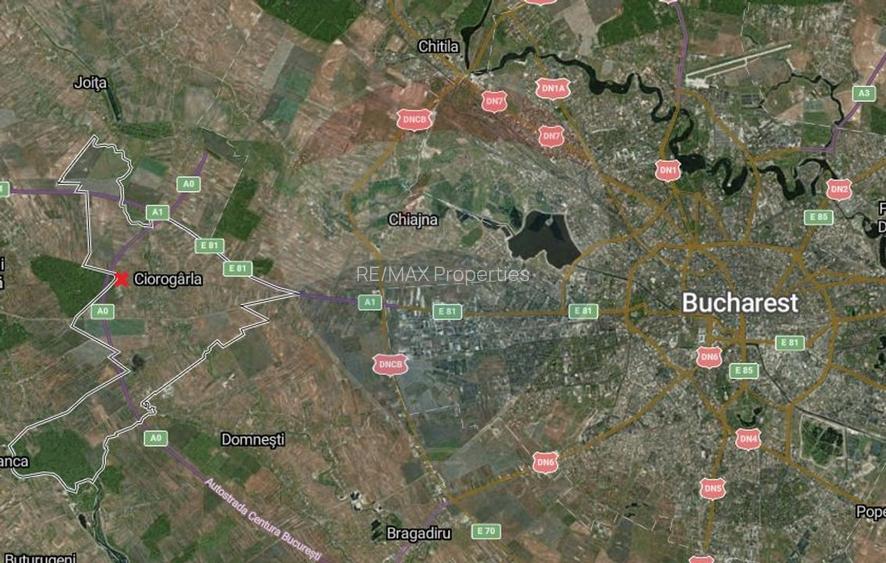 Teren intravilan 2.56 ha in proximitatea capitalei - 3