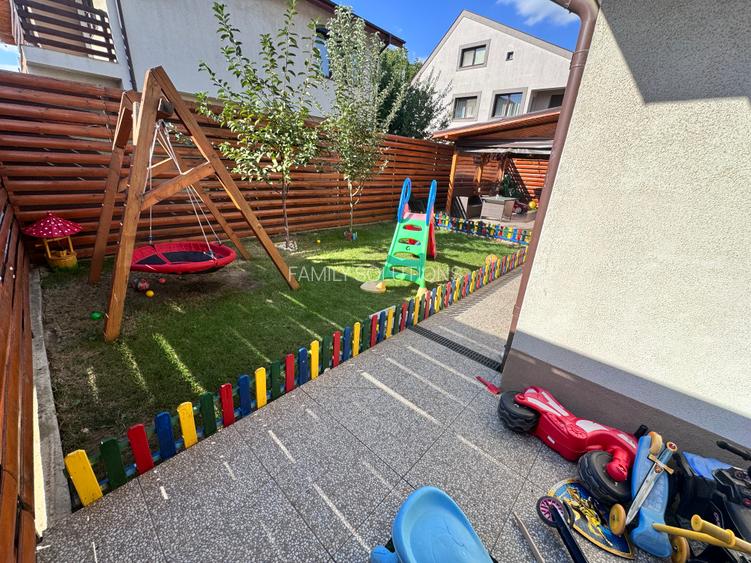 Casa P+1+M. 5 cam. Mobilata-Utilata complet. Teren 205mp - 5