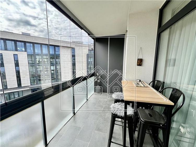 Apartament 3 cam. - 76 mp, balcon, parcare - Ansamblul Cibinium - 12