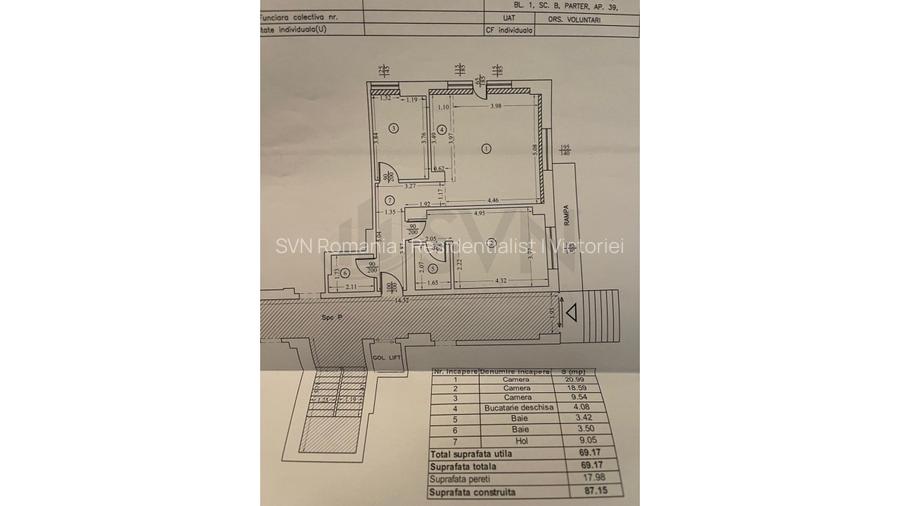REA1024480 Apartament 3 camere Pipera Iancu Nicolae LOC PARCARE INCLUS - 10