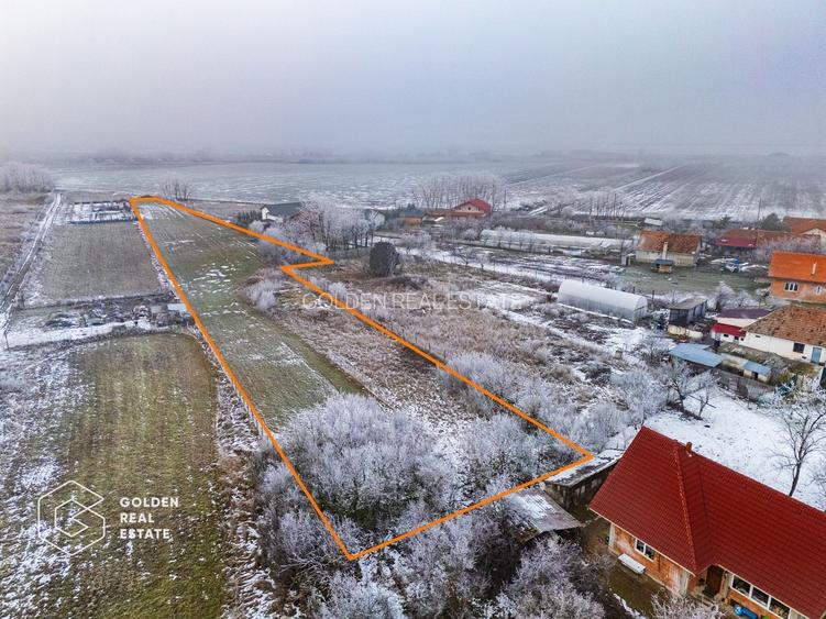 Teren intravilan Sanpaul, 2600 mp, posibilitate de parcelare - 2