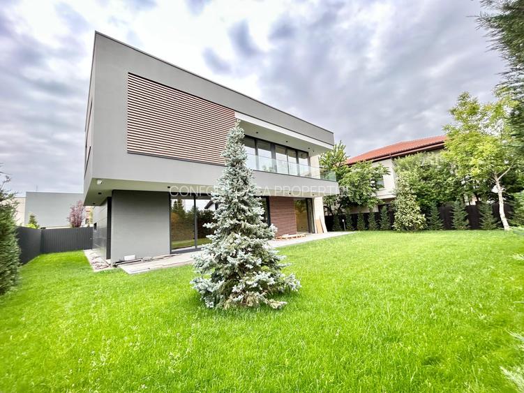 Pipera - Iancu Nicolae - Rezidential-  Vila moderna - teren 709 mp - garaj - LUX - 41