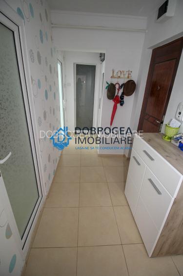 Spitalului, 2 cam transformat in 3, renovat, centrala, mobilat si utilat - 16