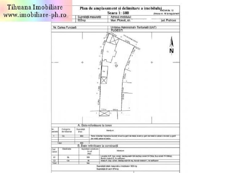 Casa de vanzare: Ploiesti, str.Dr. Toma Ionescu,(teren 903 mp),singur in curte - 14