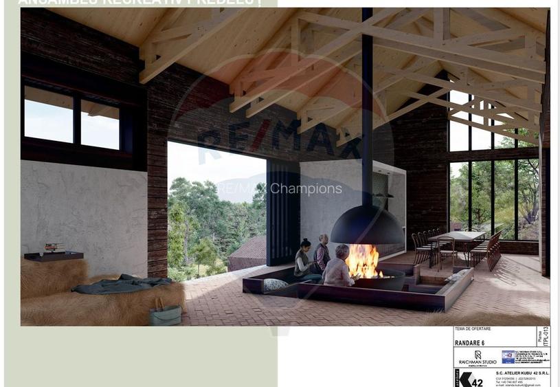 16 E+TVA/mp: Teren Bran Predelut 24253 mp intravilan proiect turistic - 12