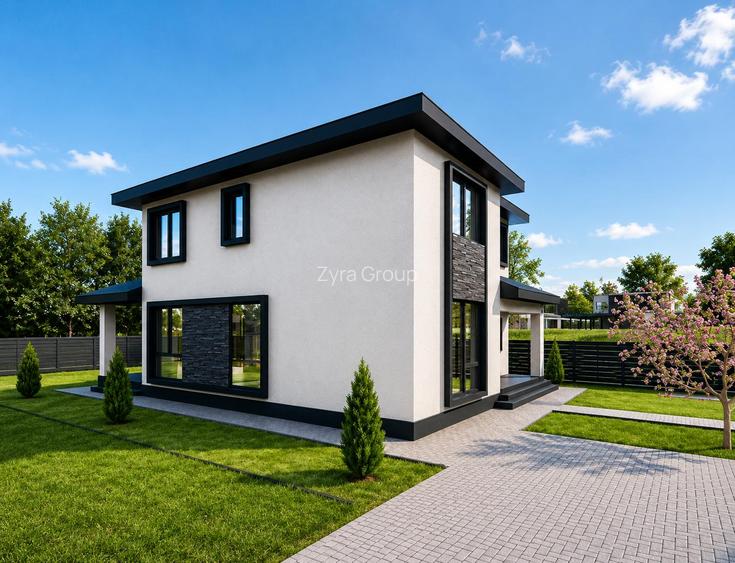 |Casa Premium|Buftea|Predara La cheie|Teren 450 mp2|4dormitoare| - 3
