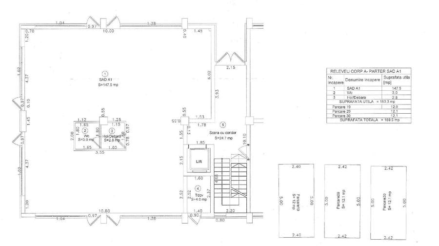 Spatii comerciale cu suprafete intre 60 - 153 mp - Comision 0% - 13