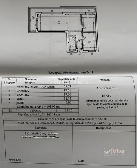 Apartament de lux cu 3 camere zona Bucium, Iasi - 18