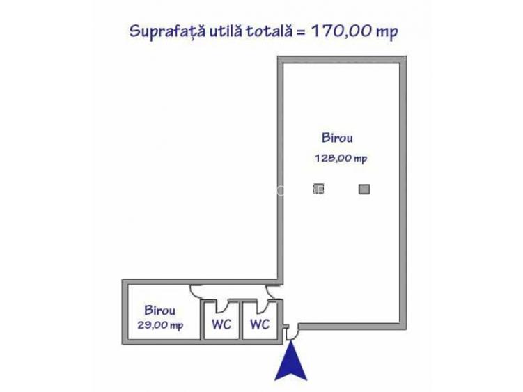 Spatiu  birouri de inchiriat, zona Mihai Bravu, 170 mp #16787 - 9