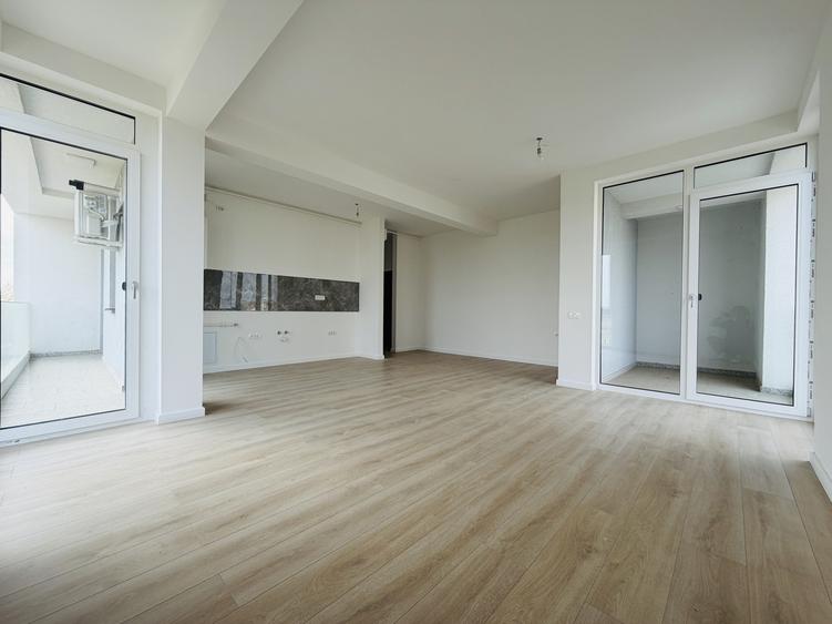 Apartament 2 camere, open space ,55 mp utili, mobilat - Torontalului