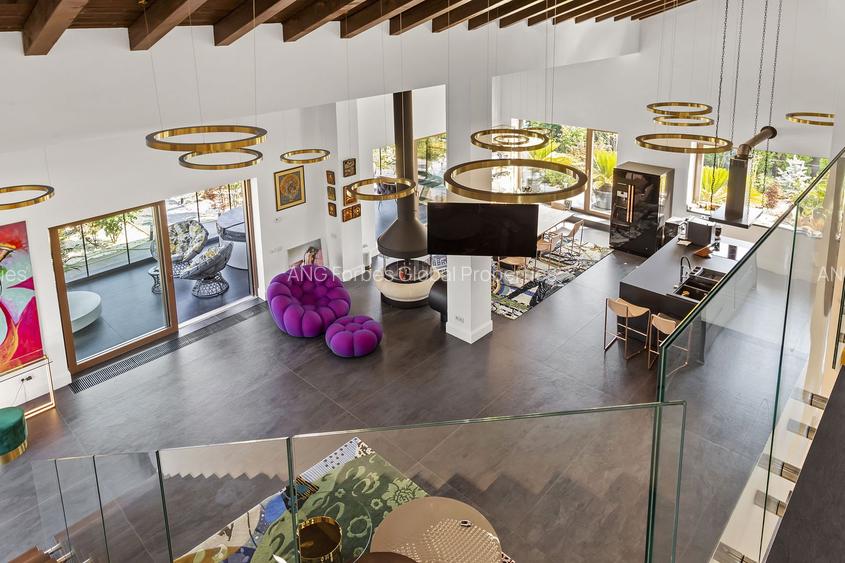 Vilă Nouă de Lux cu Piscină și Spa în Zona Selectă Snagov - 12