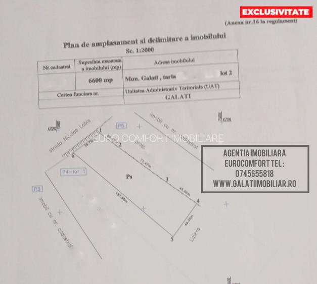 Teren Intravilan 6.600 mp în Galați (Barboși) – Potențial Comercial, Turistic - 10