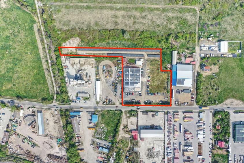 Hala si birouri 1900mp | Buziasului | | Teren 10660 mp | Ferma energie - 4