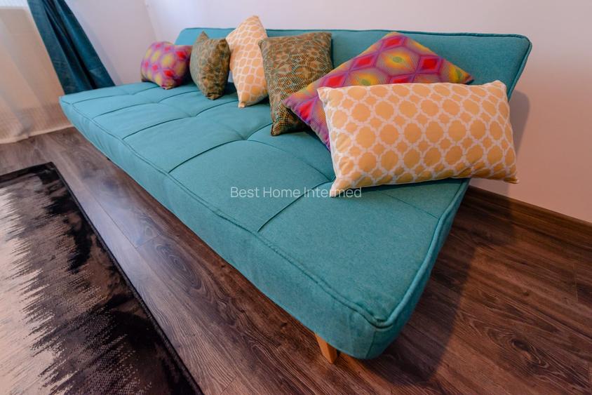 Tomis Nord, Bdul Tomis, 2 camere decomandate, mobilat, utilat, gaze, 450 Euro - 9