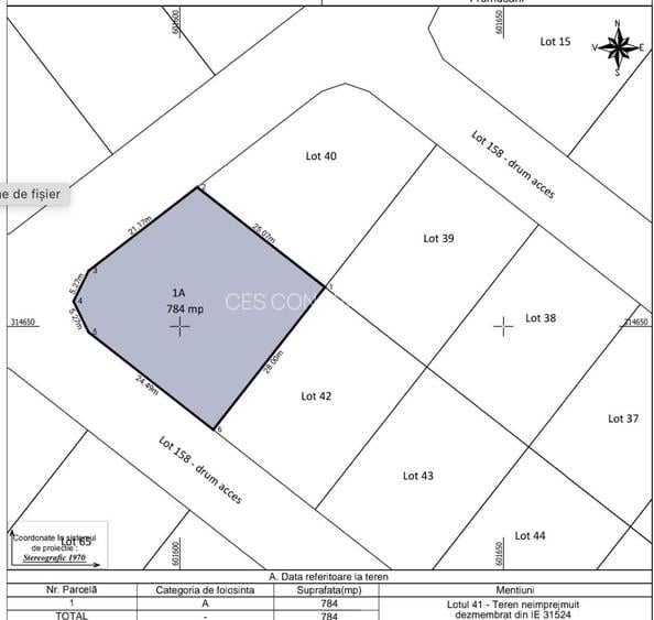 0% comision | Loturi casa Frumusani 529 mp - 1.205 mp | Gaz + curent - 5