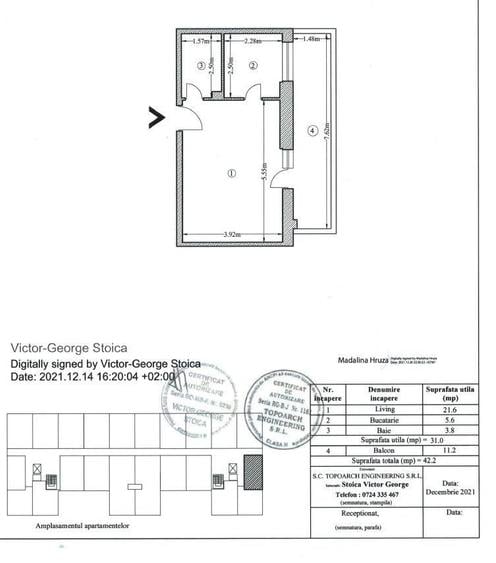 Garsoniera | Parcare subterana | New World Residence - 8