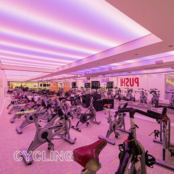 Sală Fitness Complet Echipată Aerobic & Cycling | Complex Rezidențial - 8