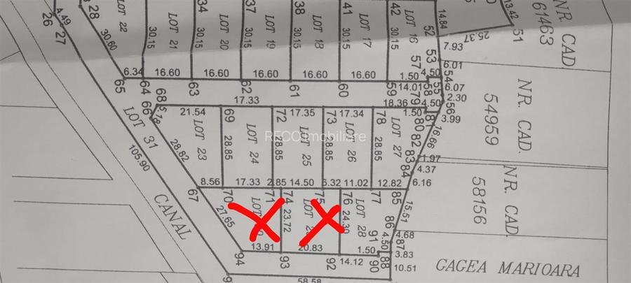 RECO Parcele teren intravilan Les - 6