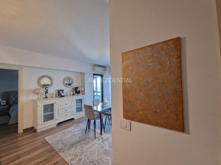 3 camere  cu parcare - complex Newton - amenajari premium - mobilat si utilat - 36