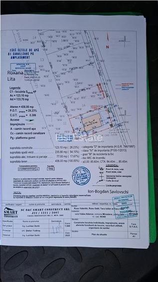Valea Adanca TEREN 464mp cu Autorizatie de Constructie CASA PARTER 123mp si util - 2