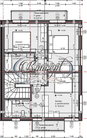 Duplex in ansamblu rezidential inchis, Chinteni - 9