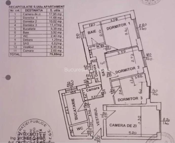 Apartaement 4 Camere,Tineretului,Metrou,Parc,bl.1980,parter/8,DECOMANDAT,2 bai - 8