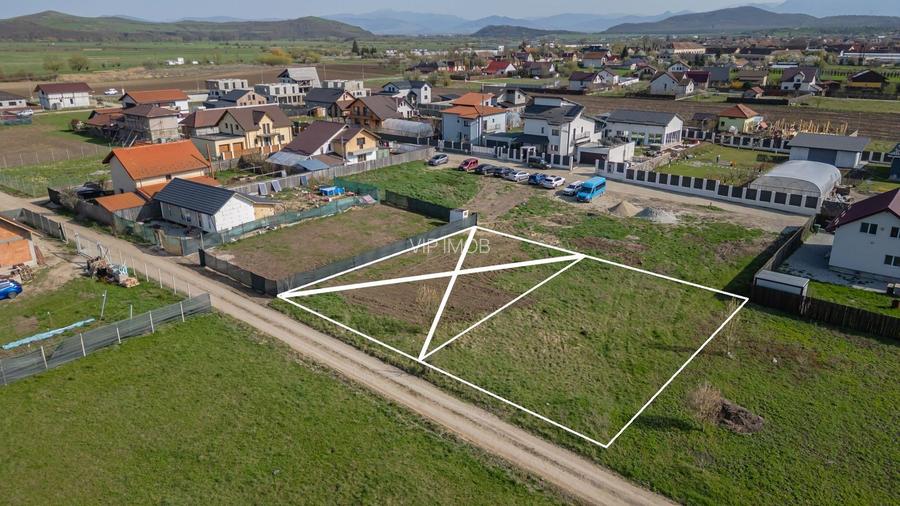 Parcelă pentru Locuință pe strada Uranus, Bod – Teren cu PUZ Aprobat - 7