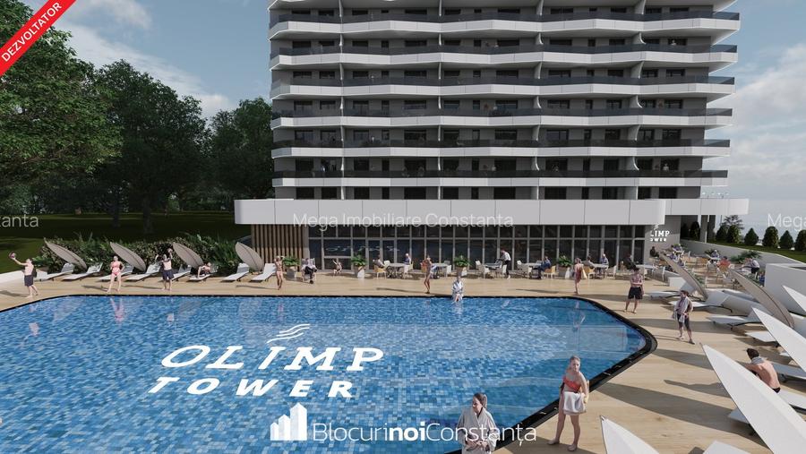 ✅Olimp Tower - 21 de etaje de locuințe moderne pe faleza stațiunii Olimp - 17