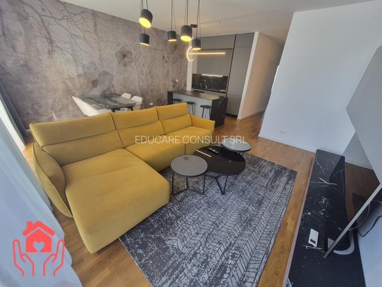 (Baneasa Shopping City-THE IVY)-3 camere mobilier ROVERE, orientare SUD, parcare - 5