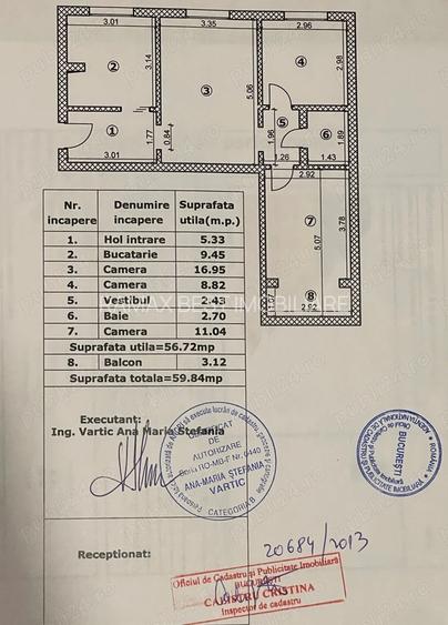 1 Decembrie 1918, piata Trapezului, la 8 minute metrou, pe Mizil, centrala - 9
