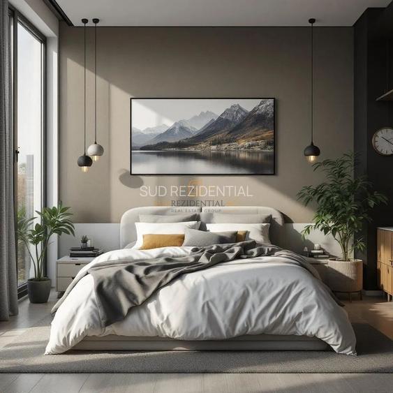 Apartament 2 camere de vanzare, 2 balcoane, 73 mp - acces metrou - 6