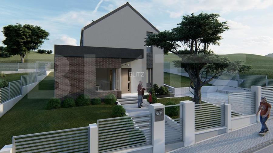 Casa 125 mp teren 500 mp zona profi design deosebit - 6