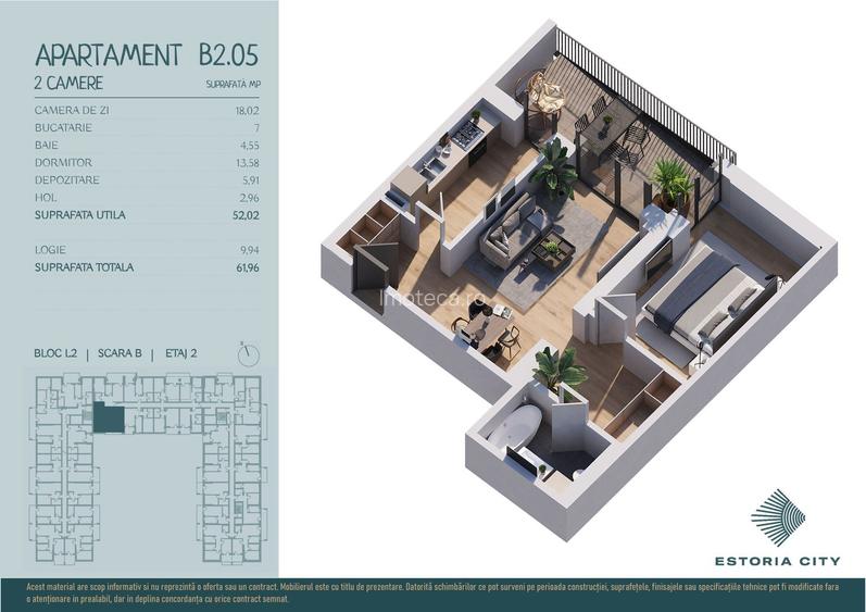 Theodor Palldy, 2 camere, finalizat, 400m fata de metrou - 1