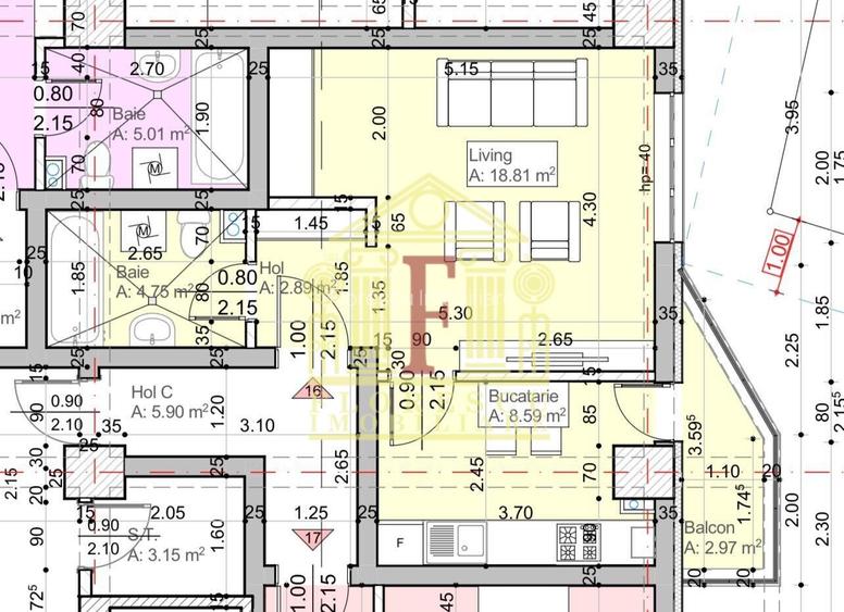 Apartament cu 1 camera! Nueva! - 19