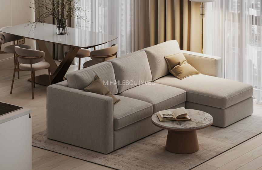 Apartament 2 camere Piața Alba Iulia | 52 mp + terasă | Bloc boutique - 2