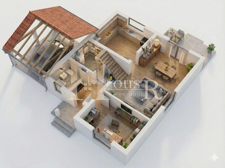 Casa Individuala.CarPort.5 camere.Bucatarie inchisa - 11