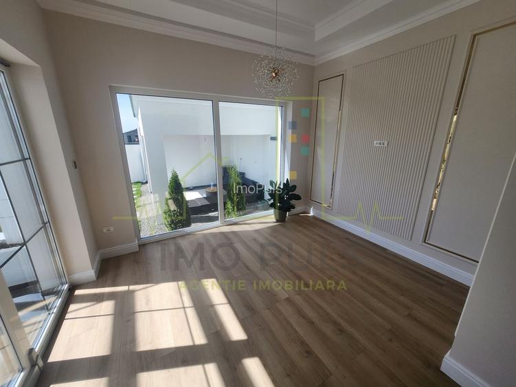 Duplex pe parter in Sacalaz. Pompe de caldura. Finisaje de top. - 2