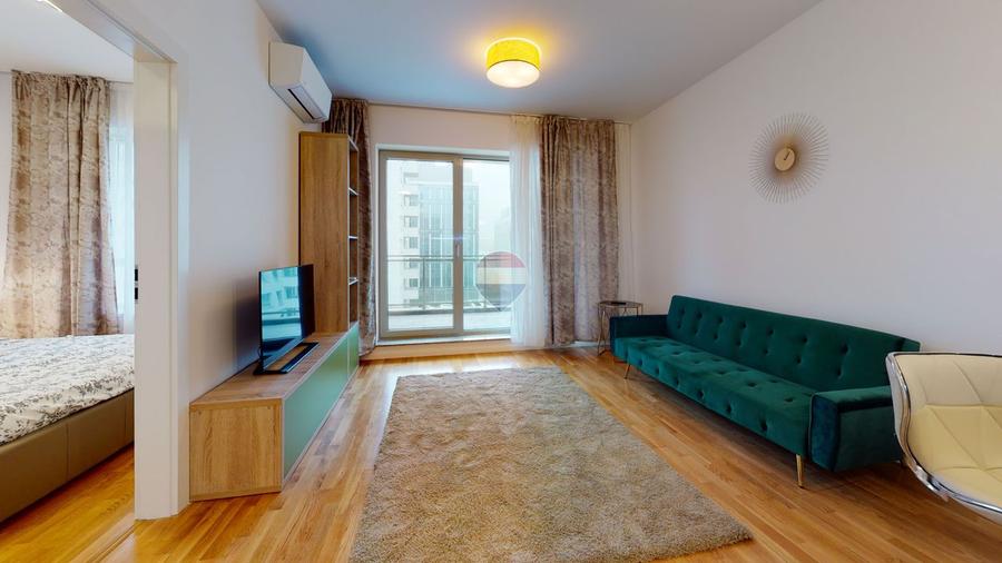 Apartament luminos cu 2 camere si parcare in Luxuria Domenii Residence