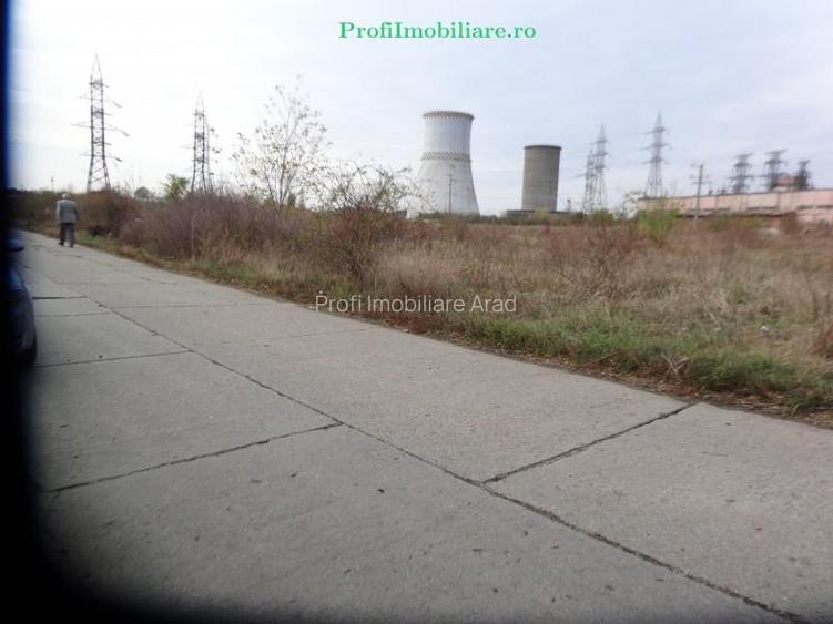 Teren construibil 3.500 mp cu acces din sosea spre Retim fost Polaris Arad - 11