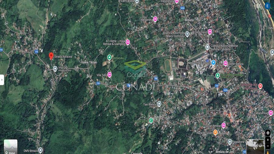 Teren Breaza  800mp pe colina priveliste superba - 2