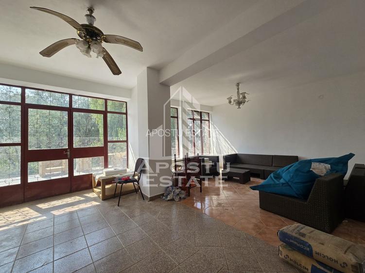 Casa de vanzare, potential pensiune, pe malul Timisului,Sag,comision 0 - 22