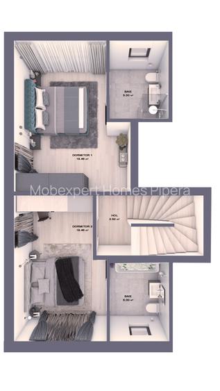Vila 5 camere tip 2 - Mobexpert Homes Pipera - 1