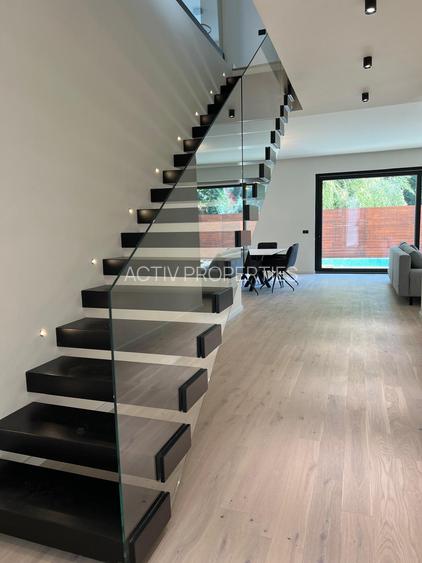 Vila P+1,2021,teren 350mp,piscina,4 sau 5 dormitoare,3 bai,2 locuri parcare - 13