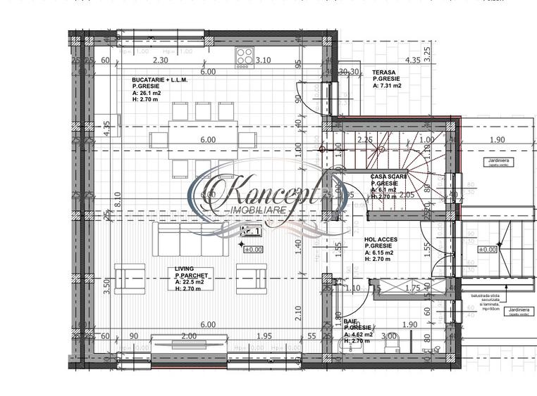 Duplex cu teren generos si panouri fotovoltaice in Dambul Rotund - 1