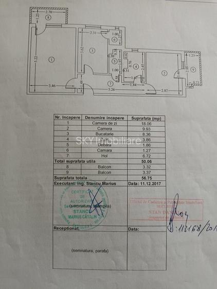 Apartament 2 camere 2 balcoane, metrou – Aviatiei - 10