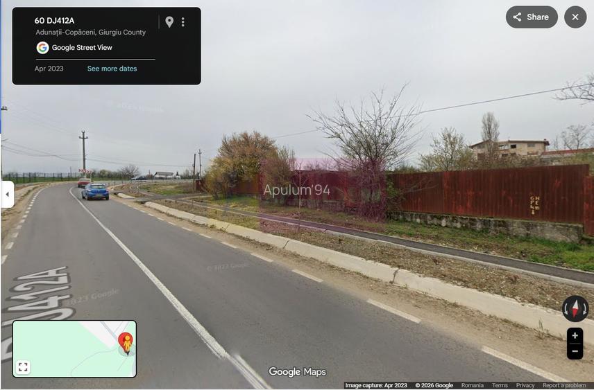 Închiriere teren 26.620 mp | Logistică | Adunații Copăceni - 5