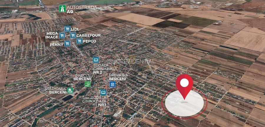 De vanzare teren intravilan – 369 mp | Comuna Berceni - 4