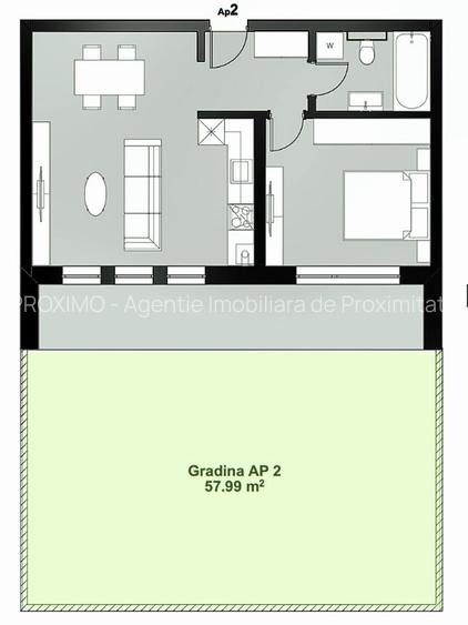 OCAZIE: Apartament nou, ansamblu premium, grădină privată - 6