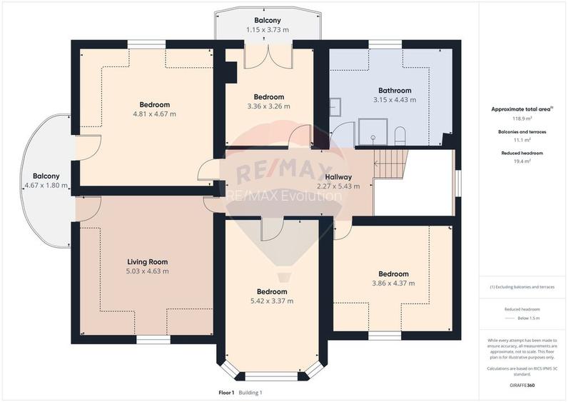 Vilă în zona Glăjărie, 10 camere, Sp + E + M, teren 2789 mp - 8