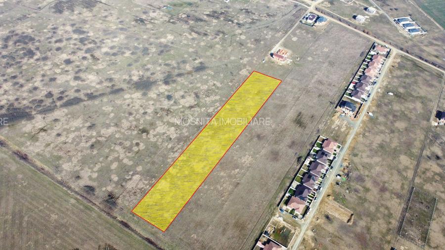 Terenuri de vanzare Mosnita, cu utilitati - 70 euro/mp+TVA - 5
